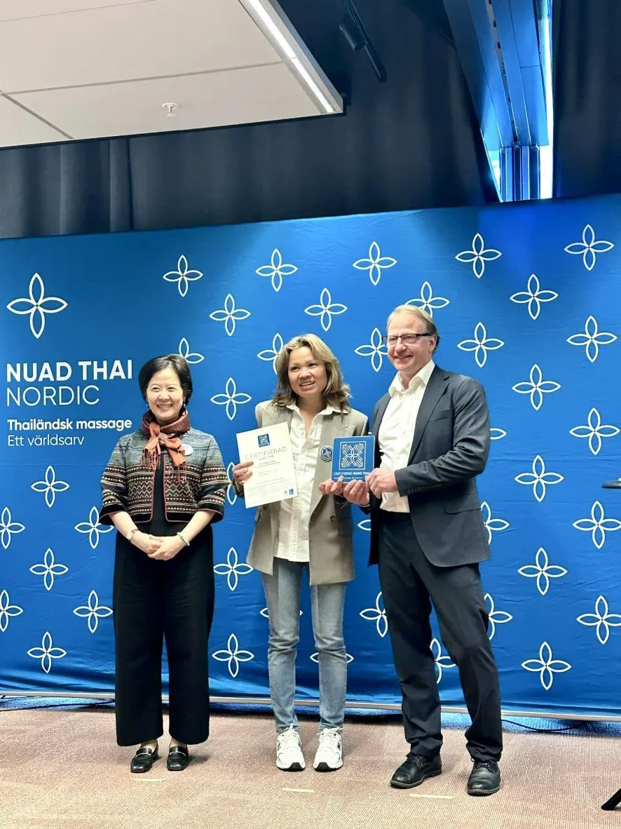 Certifieringsceremoni för Nuad Thai Nordic